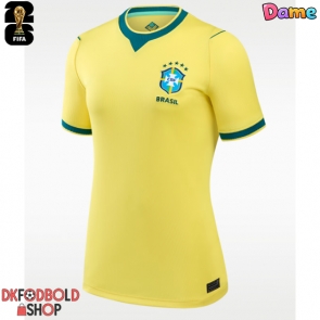 Brasilien Hjemmebanetrøje Dame VM 2026 Kort ærmer